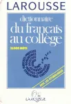 Dictionnaire du français au collège