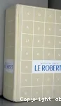Le Nouveau Petit Robert, dictionnaire alphabétique et analogique de la langue française