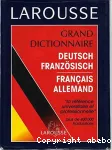Grand dictionnaire Français-Allemand